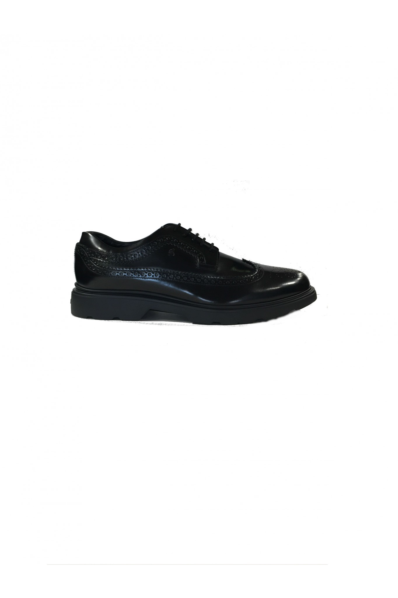 Vendita online scarpe Hogan stringate uomo nere