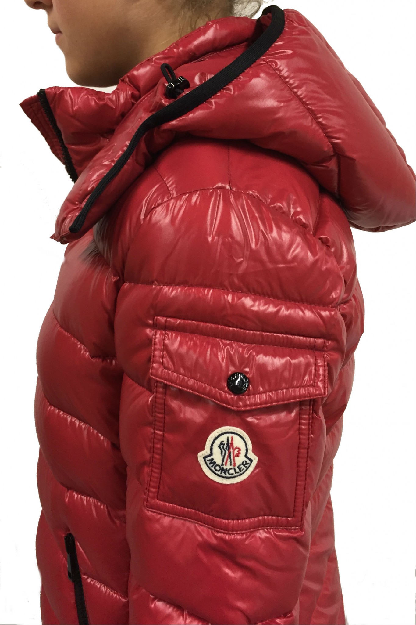 Vendita online Piumino Moncler Bady rosso