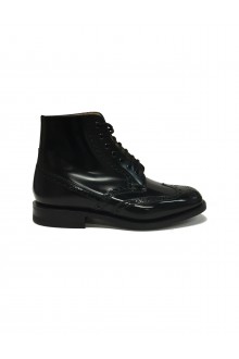 Stivaletto stringato Church's noce Renwick nero