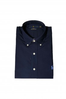 Camicia Ralph Lauren in cotone blu 