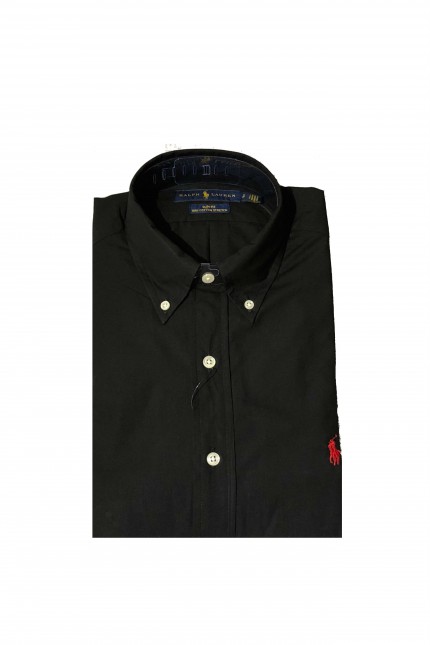 Camicia Ralph Lauren in cotone nero
