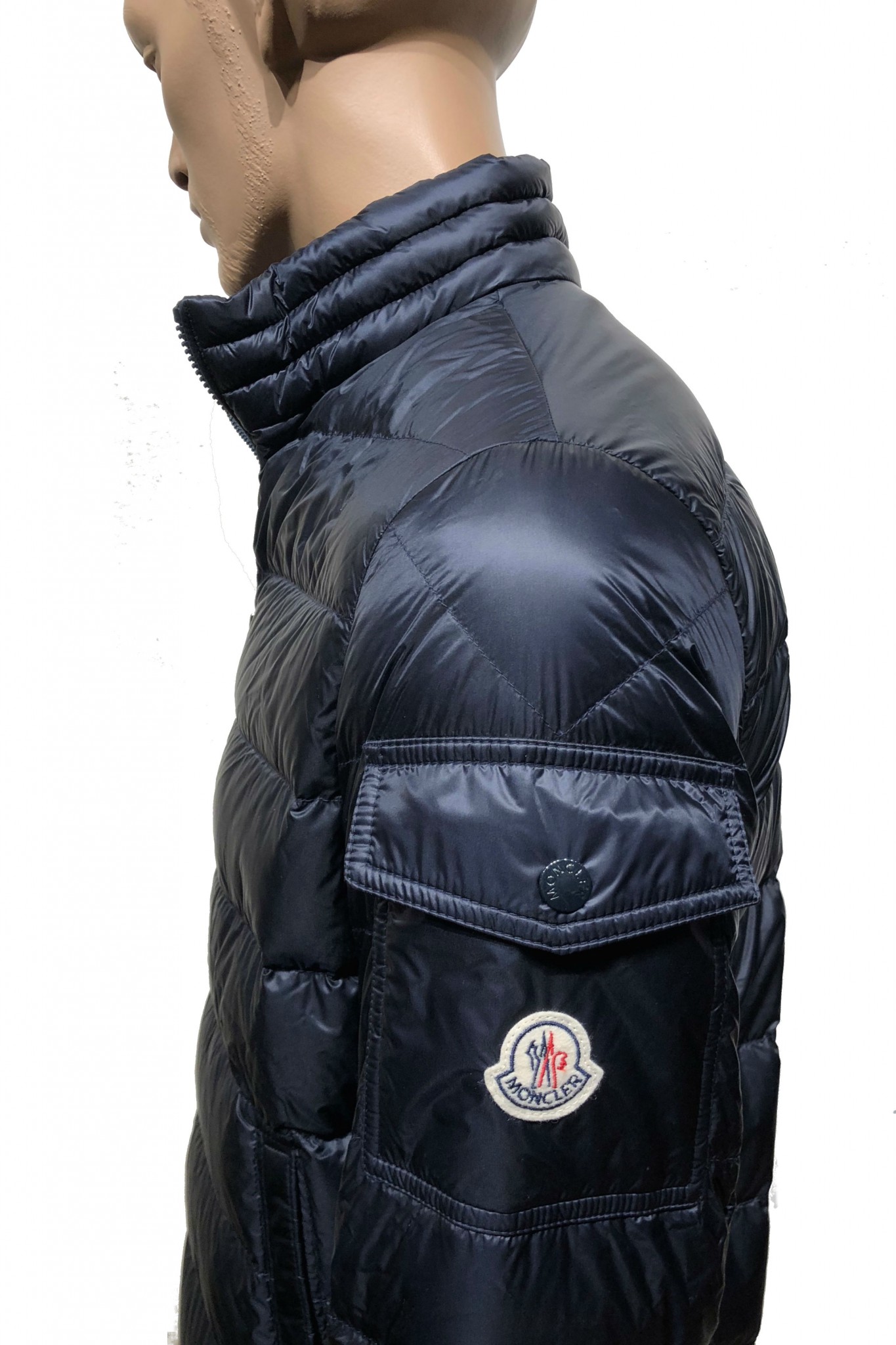 Shop online blue Moncler Lambot down jacketDiscover in Bennys's shop ...