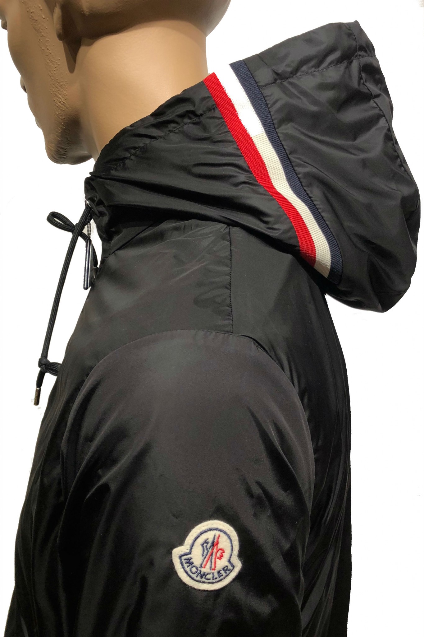 Shop online black Moncler Grimpeurs nylon jacket.