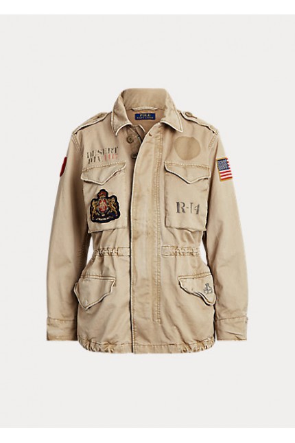 Sahariana in cotone sabbia Ralph Lauren Sahariana in cotone sabbia Ralph Lauren
