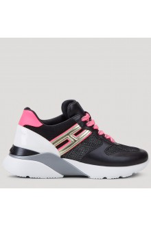 Scarpa Hogan H525 nera e fuxia