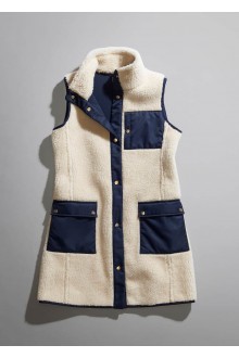 Gilet Fay in pile bouclè
