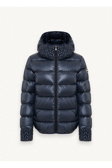 Colmar short jacket in real duvet black