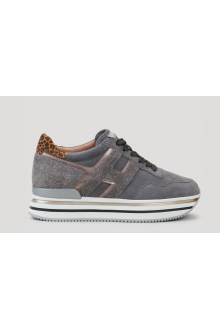 Sneakers Hogan H222 midi grey