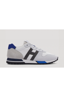 Scarpa Hogan H383 bianca e bluette