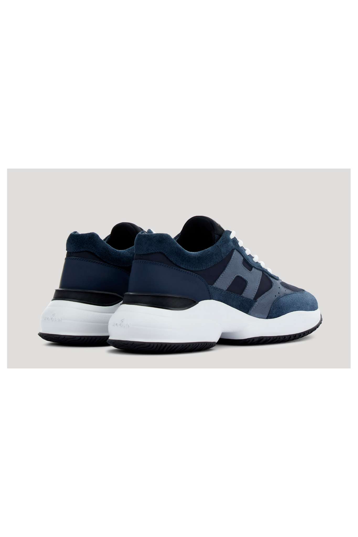 Vendita online scarpa Hogan Interaction blu da uomo