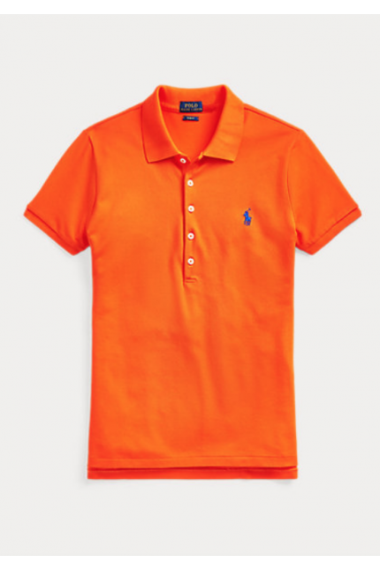 Polo da donna Ralph Lauren arancione