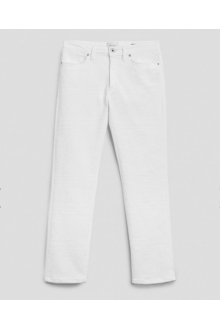Jeans Allie Dondup bianco con ricamo