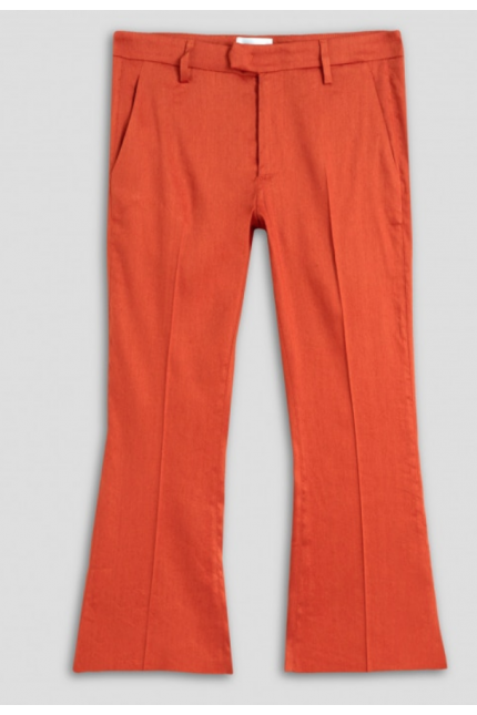 Pantalone Dondup Benedicte arancione