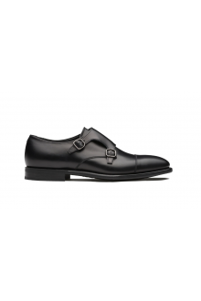 Saltby Monk Strap Church's in black leather