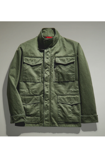 Fay military green field jacket