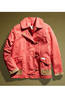 Giacca Fay Archive in cotone corallo
